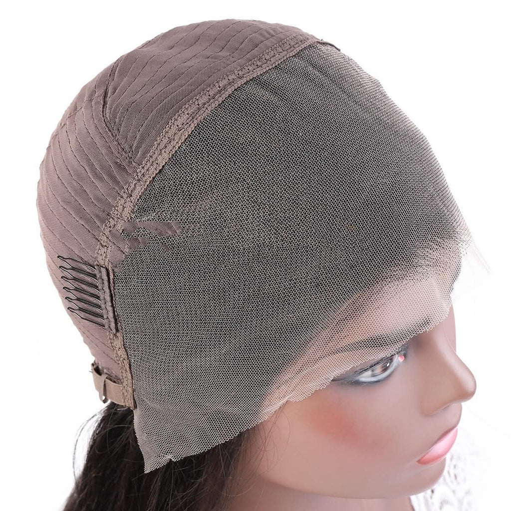 wigmatch, Side view of HD lace front wig cap featuring breathable mesh and secure comb attachments

